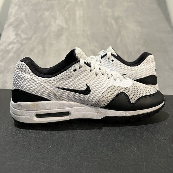 Nike Air Max 1 Golf Mens 7.5 White Black CI7576-100 Athletic Spikeless main image 4